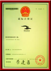 河(hé)南(nán)益農(nóng)商标注冊證